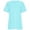 Blue, variant on Fgnfyis Summer Tops For Women Casual Short Sleeve Round Neck T Shirt Ruffled Detail Comfortable Breathable Soft Stylish Top Everyday Wear Womens Short Sleeve Tops Dark Purple XL