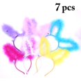 thumbnail image 2 of Bangcool Party Headband LED Light 7PCS Rabbit Ear Hair Hoop Costume Accessory for Teens, 2 of 10