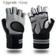 thumbnail image 1 of Guantes de entrenamiento sin dedos para hombres y mujeres, guantes de levantamiento de pesas con envolturas de muñeca, soporte para entrenamiento de gimnasio, protección completa de La Palma Fivean Guantes deportivos, 1 of 2