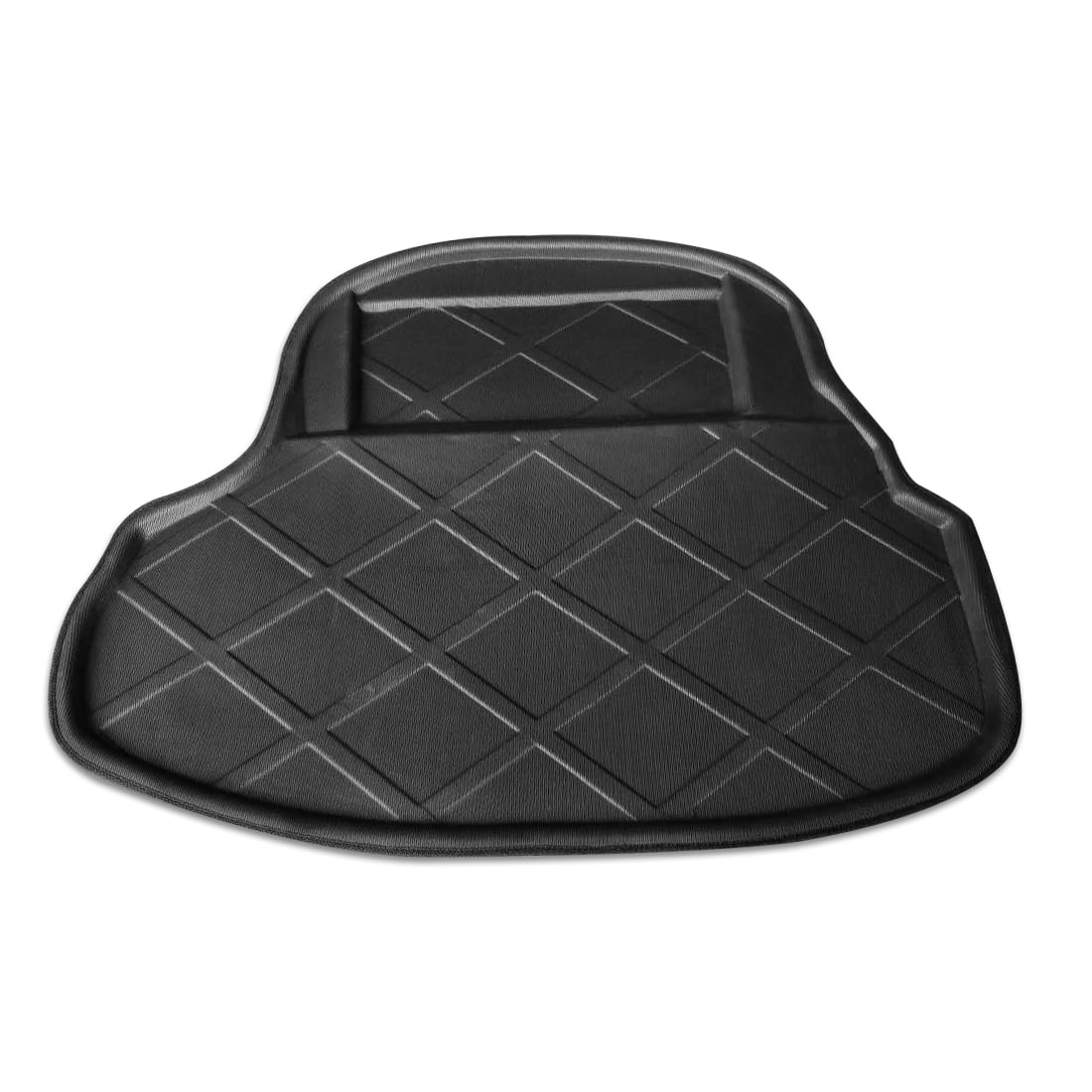 Black Rear Trunk Tray Boot Liner Cargo Floor Mat For Honda Accord