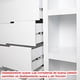 thumbnail image 4 of Cajonera mueble recamara 4 cajones jaladeras metalicas jade blanco R21 R21 Muebles Jade Moderna Cajonera, 4 of 7