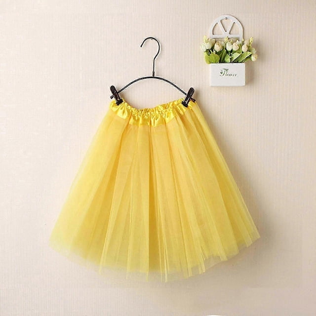Womens High Quality Pleated Gauze Short Skirt Adult Tutu Dancing Skirt