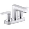 Kohler K-97094-4 Hint 1.2 GPM Centerset Bathroom Faucet - Chrome