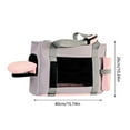 thumbnail image 2 of Durable Pet Backpack for Secure Travel with TPR Construction and Enhanced Ventilation System, 2 of 5