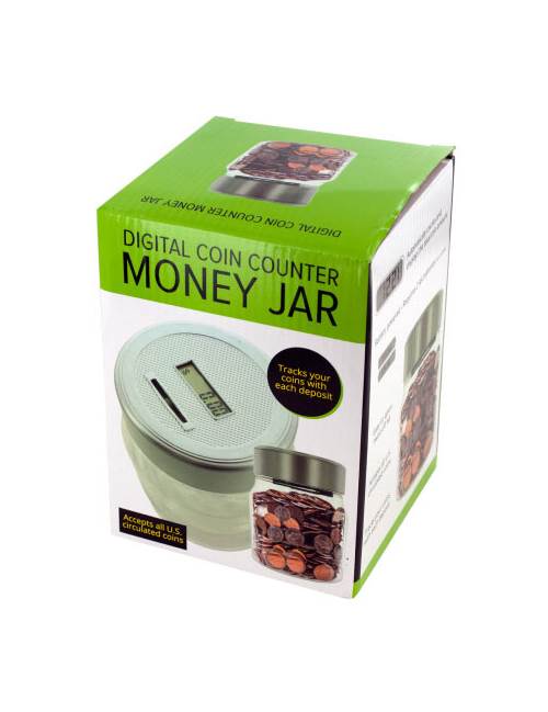 Digital Coin Counter Money Jar (Available in a pack of 1)
