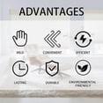 thumbnail image 5 of Wall Fix Mending Agents Wall Cracks Repair Agents with Scrapper Kit Living room wall aesthetic restoration, 5 of 5