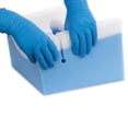 thumbnail image 7 of GentleTouch Head Positioner Blue / White Foam Bed Accessories 1937DZ - 12 Ct, 7 of 7