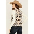 thumbnail image 4 of Shyanne Women's Southwestern Print Polar Fleece Vest - SRHO24V6-NAT Medium  US, 4 of 4