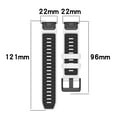 thumbnail image 7 of XiHAMA Compatible with Quatix8 47MM/Tactix8/Fenix 7/Fenix 7 Pro Watch Band, 20mm 22mm 26mm Quickfit Silicone Watch Band Replacement for Garmin instinct E/Garmin Forerunner 965 etc, 7 of 7