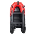 thumbnail image 2 of ALEKO Inflatable Fishing Boat with Aluminum Floor 10.5 ft Red and Black, 2 of 11