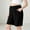 Black, variant on Ussuma Thin Pants for Pregnant Women with Abdomen Support Solid Color Breathable Maternity Shorts Elastic Waist Simple and Comfortable Summer Sports Go for A Walk Everyday Wear Dine Together XL