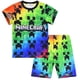 thumbnail image 1 of 7-14 años Niños Minecraft camiseta Tops + Shorts Set A13-14 años, 1 of 5