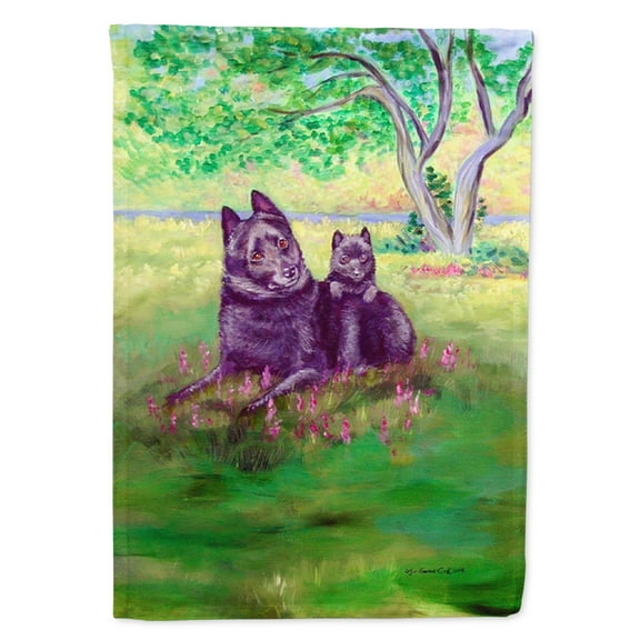 Carolines Treasures 7263-FLAG-PARENT Schipperke Flag multicolor