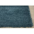 thumbnail image 3 of Malibu Shag Solid Blue Area Rug, 3 of 7