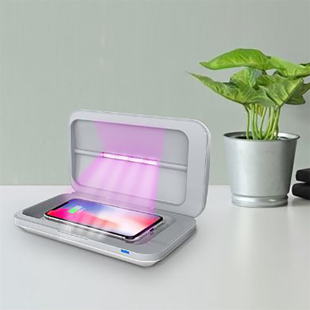 Sanitizer Box, Sterilizing Box With Wireless Charger, Fast Wireless