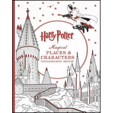 Harry Potter: Magical Art Coloring Book (Harry Potter) (Paperback ...