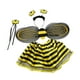 thumbnail image 4 of Disfraz de elfo abeja pequeña para niño, conjunto de ropa de cosplay de abeja para Halloween ala negro, 4 of 7