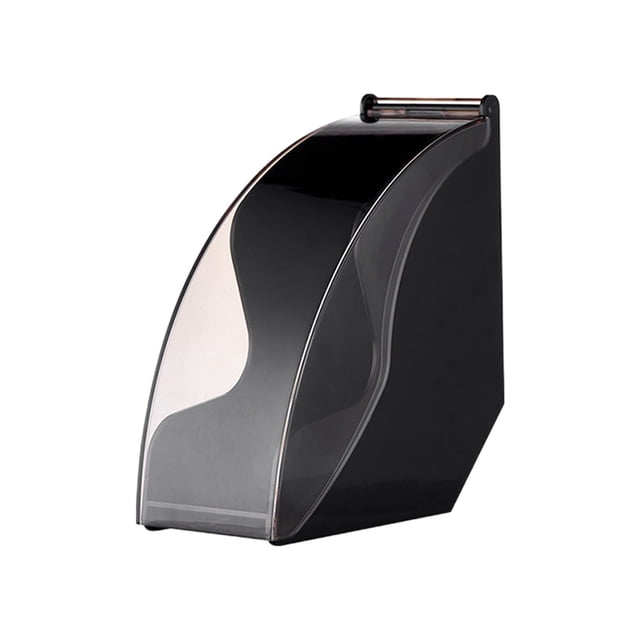 Caja de almacenamiento de papel de filtro de café acrílica transparente, soporte para papel de filtro para café de filtro, organizador de encimera de cocina para amantes del café, accesorios de