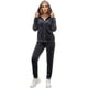 thumbnail image 1 of Conjunto 2 Piezas Hoodie con Cierre y Pants Estilo Casual Chic con Detalle Brillante para Mujer, 1 of 5