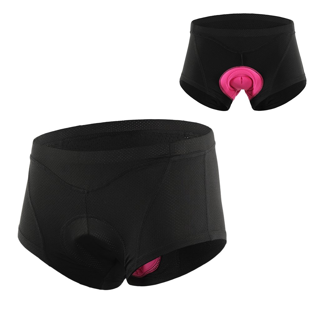 Anself Women Bike Underwear 3D Gel Padded Bicycle Briefs MTB Cycling