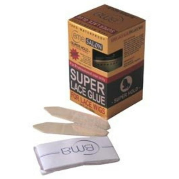 [bmb] super lace glue for lace front wigs super hold 3.4 oz Walmart