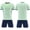 Z02 Light Green, variant on Gubotare Kids Soccer Outfit Girls Girls 2 Piece Outfits Jogger Sets with Pockets Tracksuits Size 7-8 (Light Green,7-8 Years)