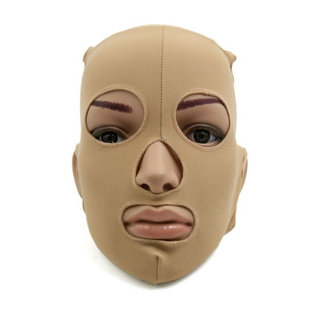 - Skin Color M Size Unisex Facial Beauty Chin Cheek Lift Up Shaping Face Mask