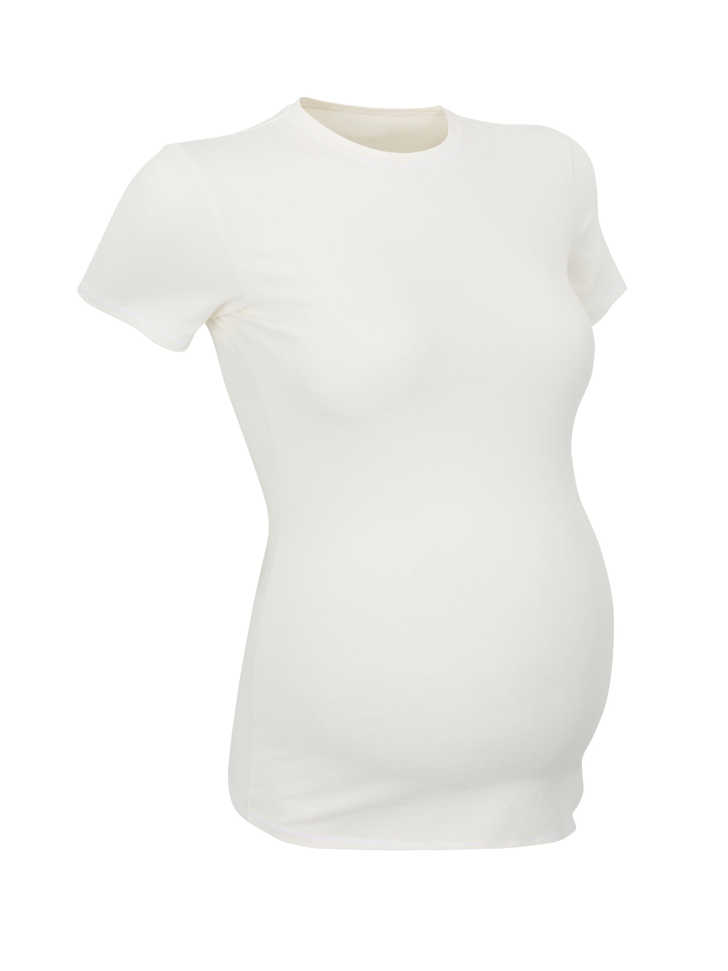 Ingrid & Isabel For Every Belly Women's Maternity Cotton Jersey Short Sleeve Shirt, Sizes S-XXXL