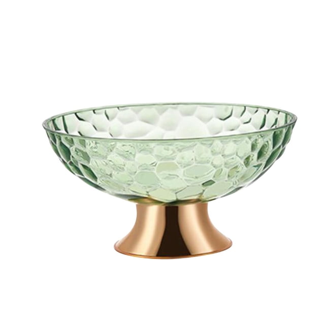 Inteprter Dessert Serving Bowl Tray Snacks Fruit Basket Bowl for Breads Snacks Home Organizadores de utensilios de cocina Verde