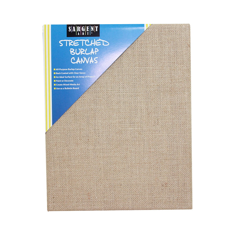 free shipping NEW Stretched Burlap art Canvas Multiple size variations 