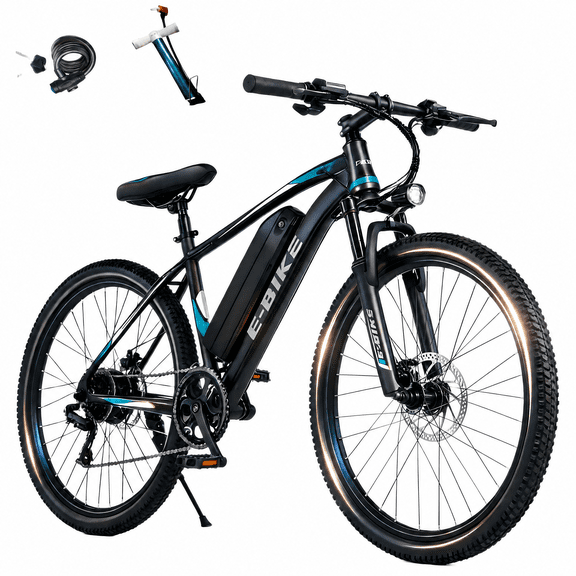 26-Inch 45Miles 20MPH 7 Speed Commuting Ebike, 750W Motor E Mountain Bike with 36V 432Wh Removable battery Electric bike for Adults , UL 2849