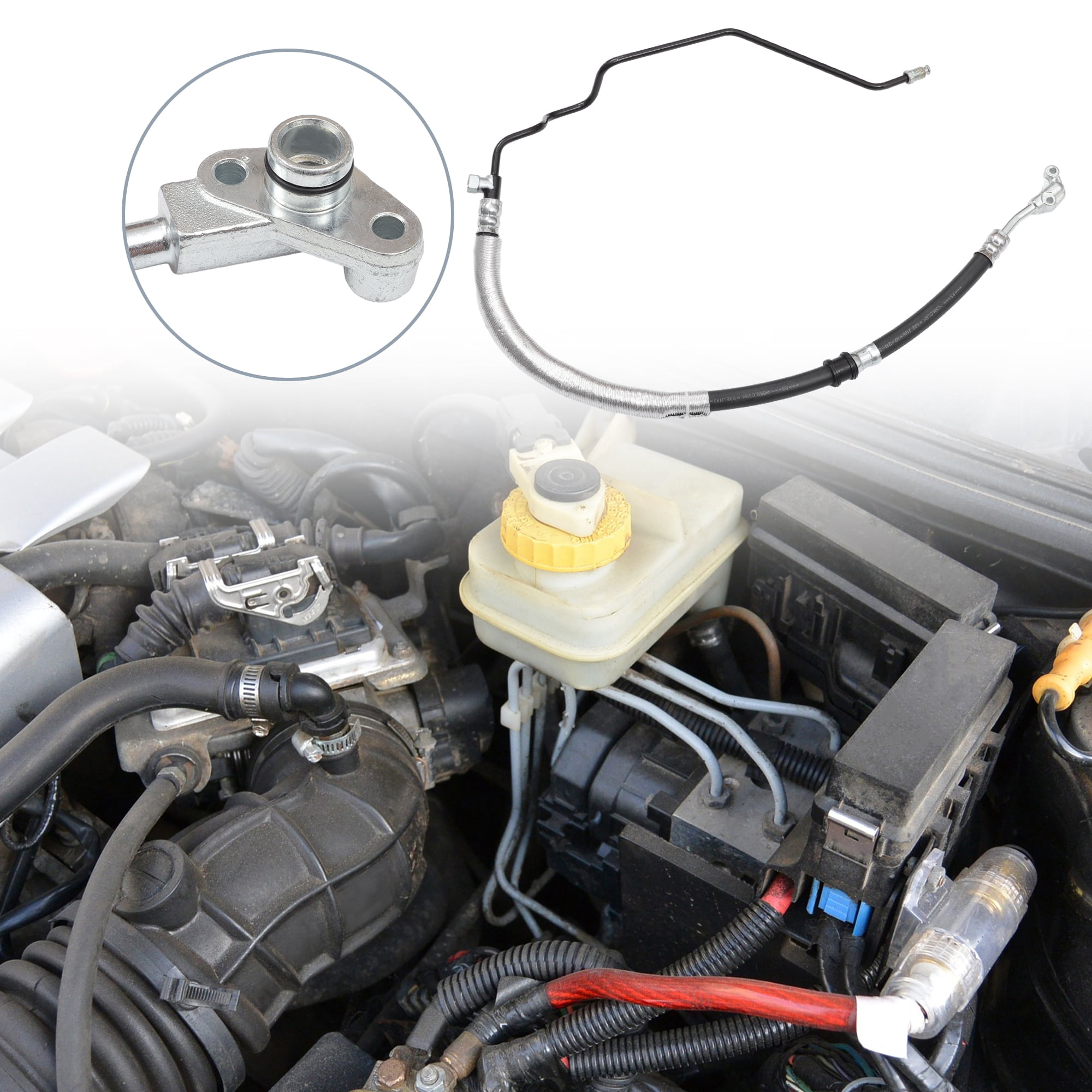 Unique Bargains Power Steering Pressure Line Hose for Honda Odyssey EX EX-L LX Touring 3.5L V6 - Gas 2005-2007