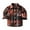 Brick Red, variant on School Clothes for Girls Boys Uniform Shirts,Toddler Boys Girls Plaid Shirt Jacket Long Sleeve Lapel Button Coat Fall Casual Outwear With Pocket Girls Fashion Size 6-7 Years,Blue