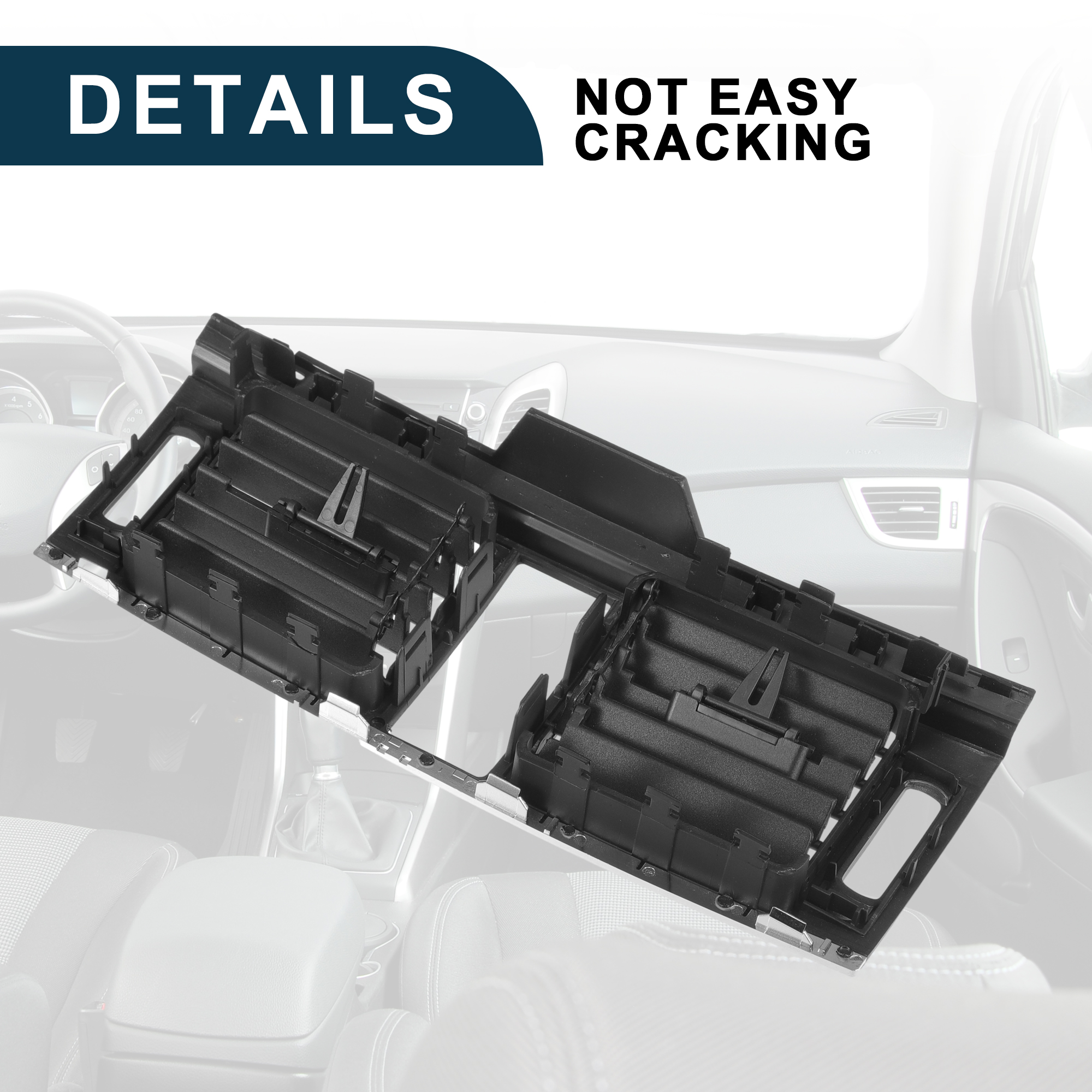 Unique Bargains Center Dash A/C Outlet Air Vent Panel for Mercedes-Benz C300