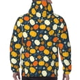 thumbnail image 5 of Hoodies for Men - Autumn Pumpkin Maple Leaf Plants Long Sleeve Comfrt Men'S Fashion Hoodies & Sweatshirts, Sweatshirts for Men Hoodies Pullover Clothing Clothes with Pouch, 5 of 7