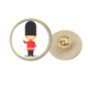 thumbnail image 1 of Royal Inglaterra Cartoon Broche de oro metálico circular, 1 of 3