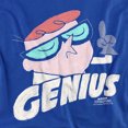 thumbnail image 2 of Dexters Laboratory Genius Women's T Shirt, Royal, X-Large, 2 of 6