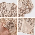 thumbnail image 6 of FYMNSI Women’s Sequin Jacket Mesh Duster Cardigan Glitter Sparkle Long Sleeve Open Front Coat Dresses for Evening Prom, 6 of 7