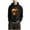 Black, variant on UVEASISHA Mens Oversized Graphic Hoodies Halloween Novelty Printed Hooded Sweatshirts Drop Shoulder Long Sleeve Pullover Tops with Kangaroo Pocket Black M