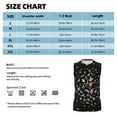thumbnail image 6 of Fotbe Men's Butterfly1 Print Men's Sleeveless Muscle Tank Tops Casual T-Shirts for Gym Workout Beach-XX-Large, 6 of 8