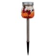 thumbnail image 4 of Fusion 26258 Solar Ombre Mason Jar Stake Light with Butterfly Inside Metal Glass, 4 of 4