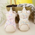 thumbnail image 5 of ZIEUO Adorable Pet Clothes for Cats & Small Dogs - Charming Spring & Autumn Wear Pet Flower Dress, 5 of 5