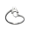 thumbnail image 1 of Daisyyozoid Bagues Mode en Gros 26 Lettres Anglaises Ouverture Acier Inoxydable Filles Amour Bijoux Rétro, 1 of 1
