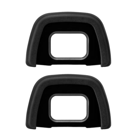 Rubber Eyecup Camera Accessories 2 Pack Replacement Eyepiece Cover DK-23 Eye Cup Viewfinder for D7200 D7100 D300 D300s