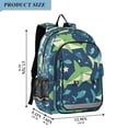 thumbnail image 2 of FORMRS School Backpack 17" Student Travel Bag with Laptop Compartment, Sharks Pattern, 2 of 7