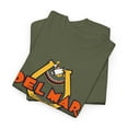 thumbnail image 3 of Del Mar Skateboard Ranch Vintage 80s Skateboarding T Shirt Print - Military Green / 4XL, 3 of 4