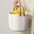 thumbnail image 6 of KQJQS Plastic Storage Baskets with Handles, Shower Caddy Shelf Organizers Basket for Bathroom, Kitchen, Dorm Room, 6 of 7