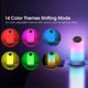 thumbnail image 3 of Reloj Despertador Con Luz Nocturna Inteligente De Colores Led Altavoz Bluetooth Inteligente Linterna Led De Control Táctil Con Altavoz Inalámbrico Bluetooth Kearding EL016106-00, 3 of 5