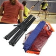 thumbnail image 4 of Badminton Net Rack,  Durability Foldable Stand Easy To Assemble Tennis Net  For Family Vacations For Camping For Parties 3.1M, 4 of 8