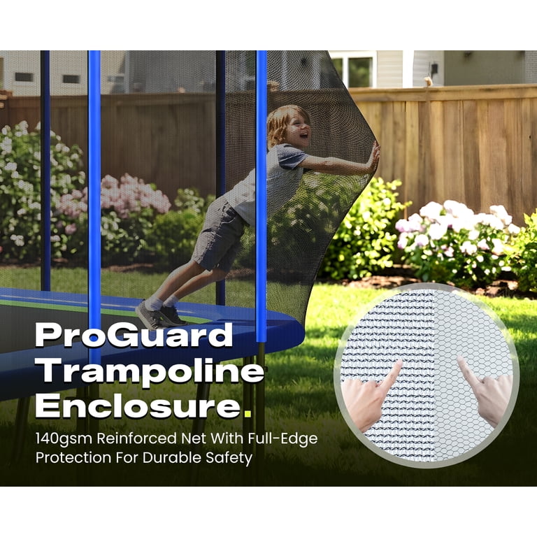 Zupapa 13x23 FT Rectangle Trampoline for Kids & Adults, Outdoor